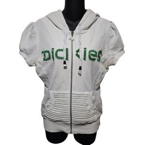 Dickies Short Sleeve Zip Up‎ Hoodie Vest